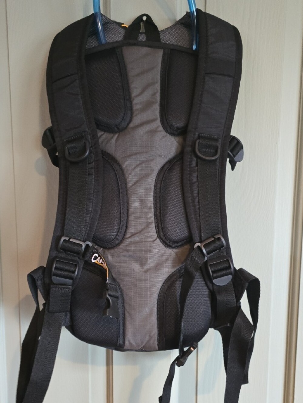 CamelBak Black and Gray Hydration Backpack with Yellow Accents - Picture 3 of 8